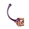 Dt21836 вигнутий скляний фалоімітатор Dream Toys GLAMOUR GLASS CURVED BIG WAND