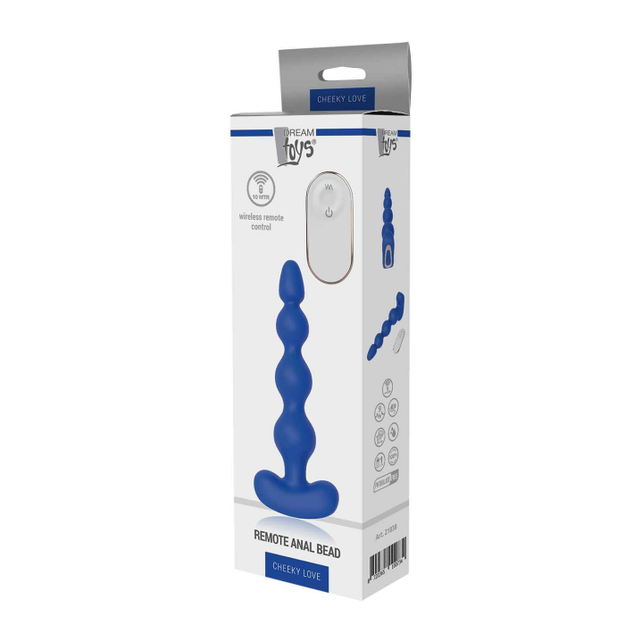 Dt21838 Анальний стимулятор з дистанційним управлінням Dream Toys CHEEKY LOVE REMOTE ANAL BEAD
