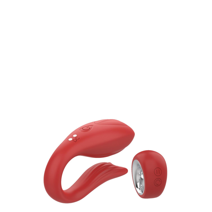 Dt21855 вібратор для пар бездротовим пультом управління Dream Toys RED REVOLUTION PANDORA