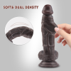 Фалоімітатор коричневий Chisa Fashion Dude 8.5 Cock реалістичний з мошонкою