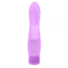 Вібратор рельєфний Chisa Crystal Jellie Lines Exciter на батарейках, фіолетовий