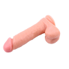 Фалоімітатор реалістичний Chisa Ballsy Super Cock 8.5 на присосці з яскраво вираженою головкою
