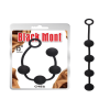 Анальні буси Chisa Black Mont Storm Beads чорні, M