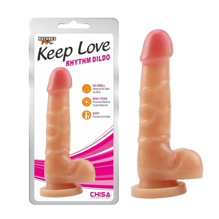 Фалоімітатор реалістичний Chisa Keep Love Rhythm Dildo з присоскою