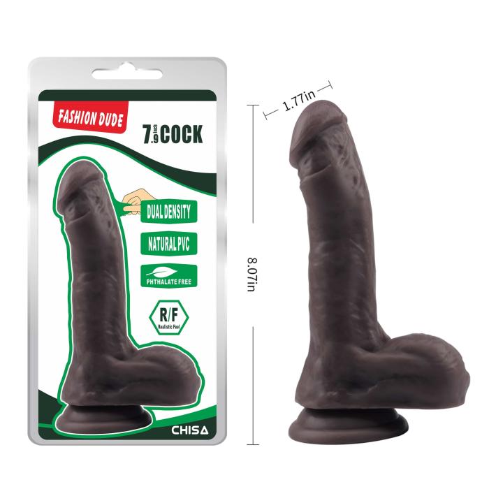 Фалоімітатор реалістичний Chisa Fashion Dude 7.9 Cock на присосці