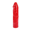 Набір вібратор + 2 насадки Chisa Hotstorm Hers Dildo Kit червоний