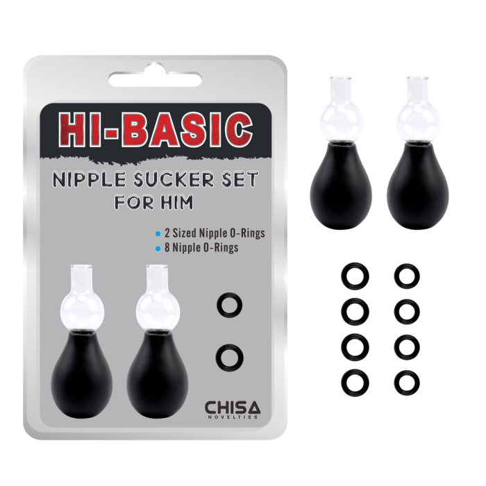 Вакуумні стимулятори для сосків Chisa Hi Basic Nipple Sucke, 2 шт.