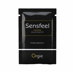ПРОБНИК/Чоловіча туалетна вода Orgie SENSFEEL + афродизіак, 1 мл