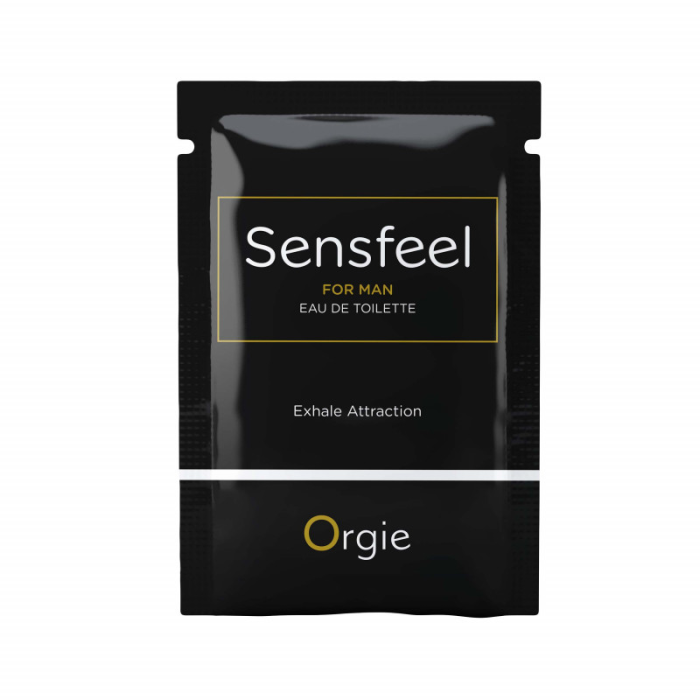 ПРОБНИК/Чоловіча туалетна вода Orgie SENSFEEL + афродизіак, 1 мл