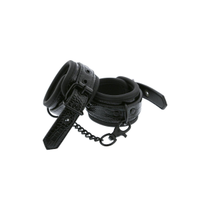 Наручники BLAZE LUXURY HANDCUFF CROCO BLACK