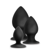 Набір анальних пробок Blush Anal Adventures Platinum Silicone Anal Stout Plug