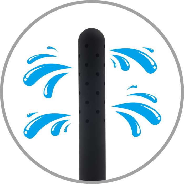 Насадка для анального душу Chisa Black Mont, чорна