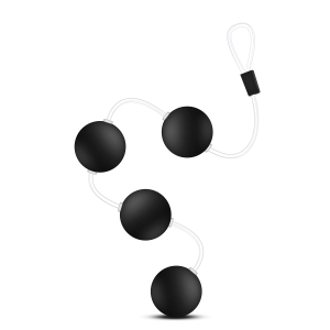 Анальні кульки Blush Anal Adventures Pleasure Balls-Black