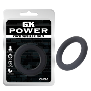 Ерекційне кільце Chisa GK Power N0.3, чорне