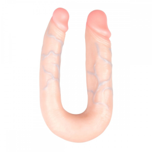 Двосторонній реалістичний фалоімітатор EasyToys Duo Dildo 17cm