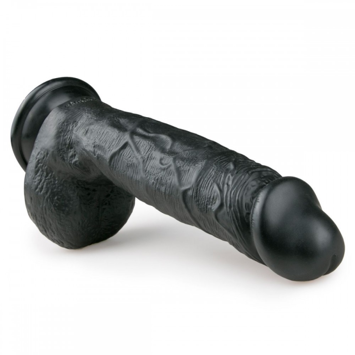 Фалоімітатор EasyToys Realistic Dildo - 22,5cm ЧОРНИЙ