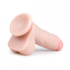 Фалоімітатор EasyToys Realistic Dildo - 17,5 см бежевий