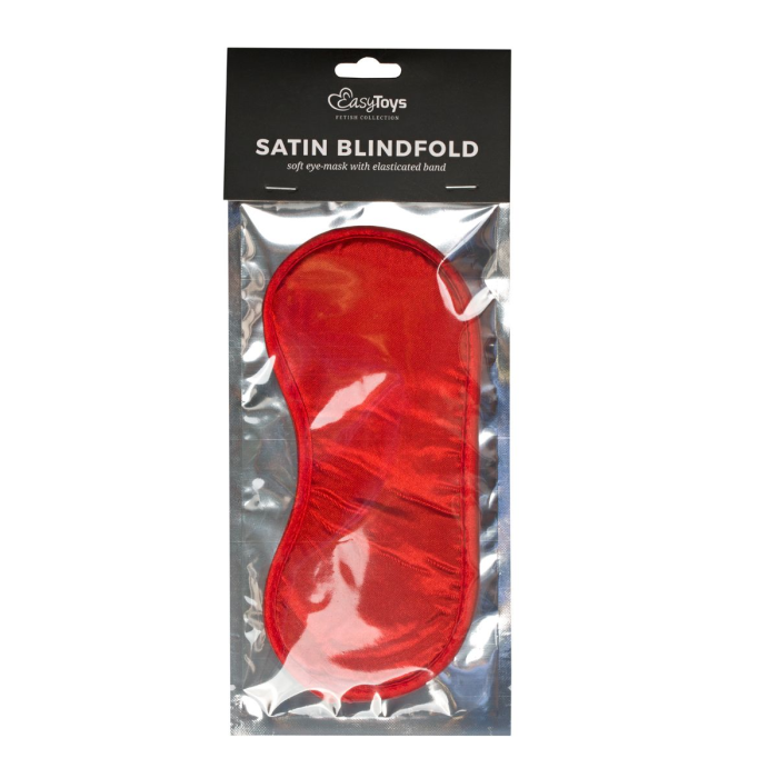 Сатинова маска на очі EasyToys Red Satin Eye Mask