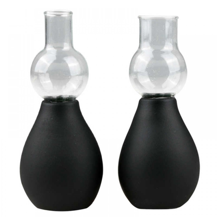 Вакуумні стимулятори для сосків EasyToys Black