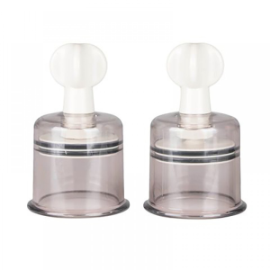 Вакуумні затискачі для сосків EasyToys 2шт Large nipple suckers