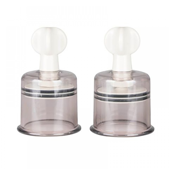 Вакуумні затискачі для сосків EasyToys 2шт Large nipple suckers