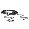 Кляп з зажимами на соски Open Ball Gag With Nipple Clamps