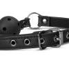 Кляп з зажимами на соски Open Ball Gag With Nipple Clamps