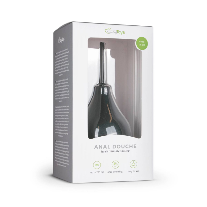 Анальний душ Easytoys Black Anal Douche-Large