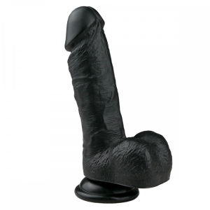 Фалоімітатор EasyToys Realistic Dildo - 17,5 см чорний