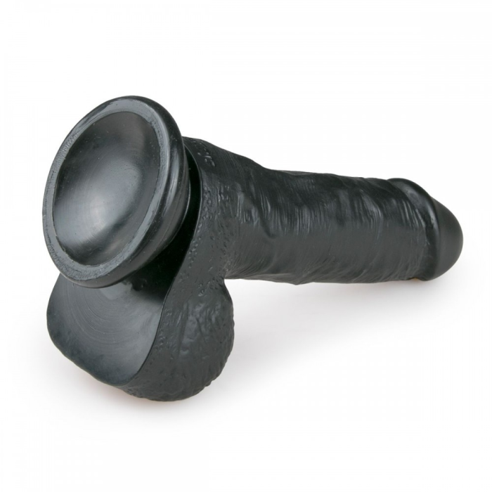 Фалоімітатор EasyToys Realistic Dildo - 17,5 см чорний