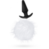T330675 анальна пробка з помпоном POM PLUGS FUR POM Pom WHITE