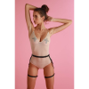Гартери, натуральна шкіра, ручна робота, модель G 15 46-48р