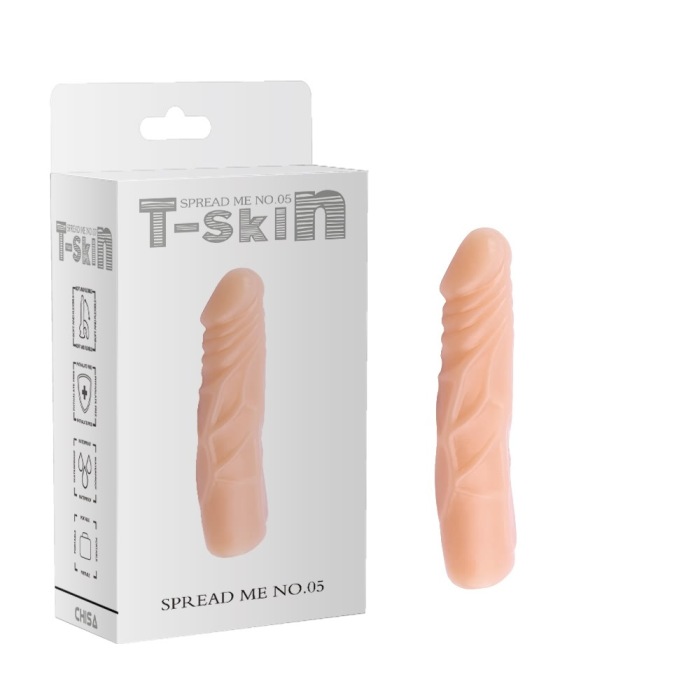 Фалоімітатор реалістичний Chisa T-skin, тілесний