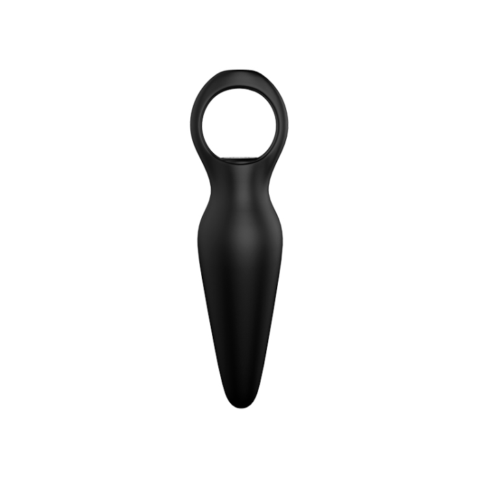 Анальна пробка з вібрацією Dream Toys CHEEKY LOVE TAPERED PLUG BLACK