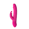 Подвійний вібратор кролик Dream Toys VIBES OF LOVE COCKY RABBIT MAGENTA