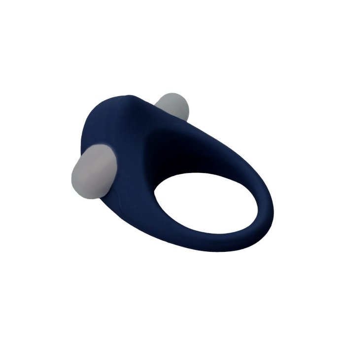 Ерекційне кільце з вібрацією Dream Toys Rings of Love, синій