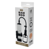 Вакуумна помпа для пеніса з вібрацією Dream Toys Ramrod з ерекційним кільцем та реалістичною насадкою