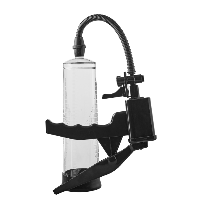 Вакуумний помпа для пеніса Dream Toys Ramrod Pistol Penis Pump, з ерекційним кільцем
