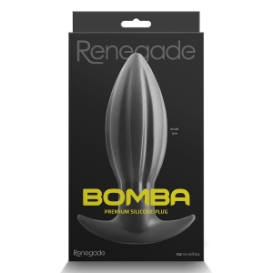 Анальна пробка NS Novelties RENEGADE BOMBA BLACK SMALL