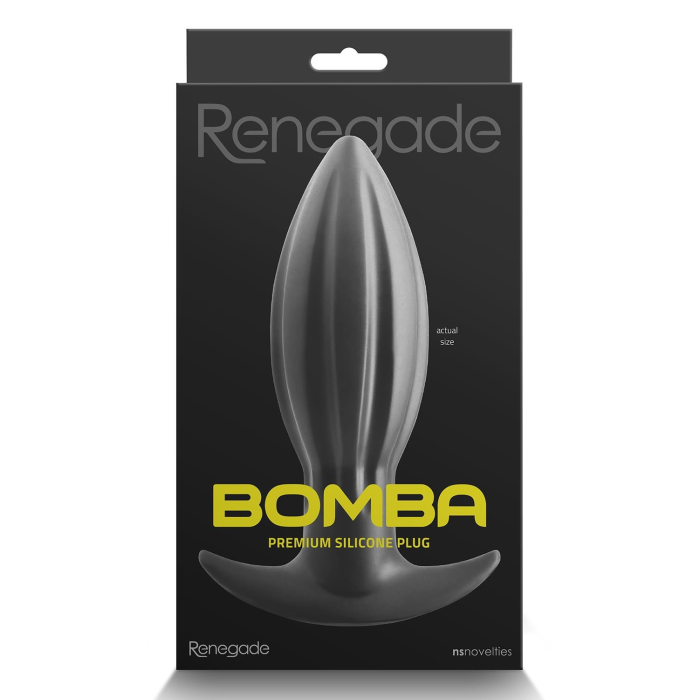 Анальна пробка NS Novelties RENEGADE BOMBA BLACK SMALL