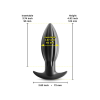 Анальна пробка NS Novelties RENEGADE BOMBA BLACK SMALL