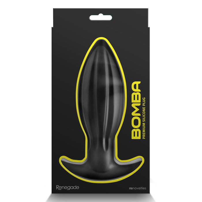 Анальна пробка NS Novelties RENEGADE BOMBA BLACK SMALL