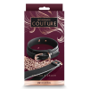 Нашийник з повідцем NS Novelties BONDAGE COUTURE COLLAR AND LEASH BLACK