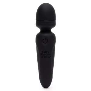 Вібратор-мікрофон для клітора Fifty Shades of Grey Sensation Mini Wand Vibrator чорний