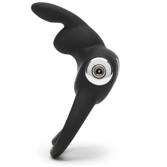 Подвійне ерекційне кільце з вібрацією Happy Rabbit Stimulating Rechargeable Rabbit Cock Ring