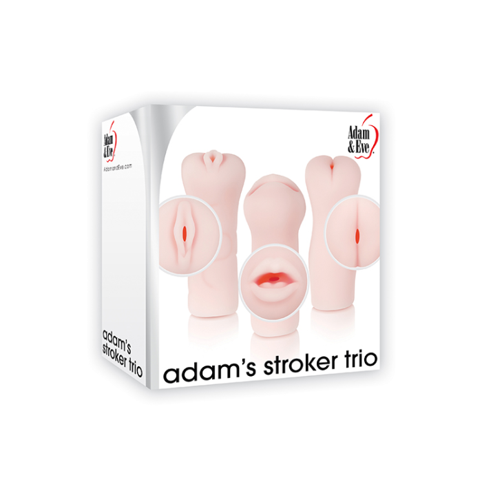 Набір мастурбаторів A&E STROKER TRIO FLESH