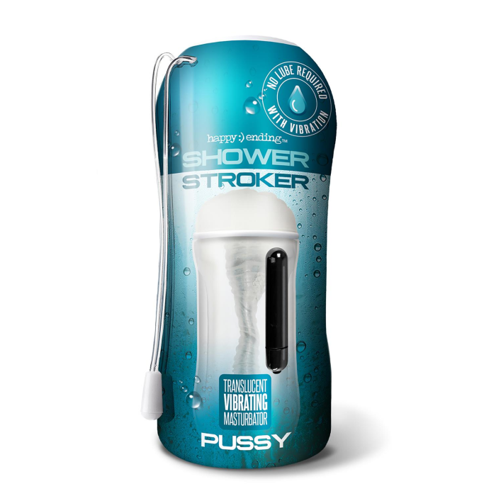 МАСТУРБАТОР ВАГІНА HAPPY ENDING VIBRATING SHOWER STROKER SELF LUBRICATING PUSSY
