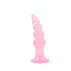 Рифлена анальна пробка Chisa Hi-Rubber Bumpy Butt Plug