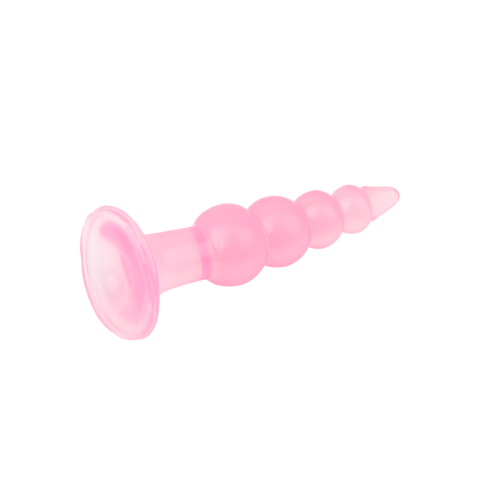 Рифлена анальна пробка Chisa Hi-Rubber Bumpy Butt Plug