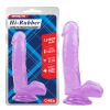 Фалоімітатор на присосці фіолетовий Chisa Hi-Rubber 17,5*3,6 см